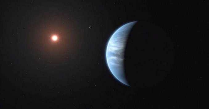 Por primera vez astrónomos descubren agua en un exoplaneta ubicado en la zona habitable