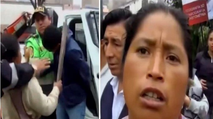 EN VIDEO: “¡Nosotros somos pobres!” Mujer cogió a ‘garrotazos’ a venezolano que atracó a su hijo