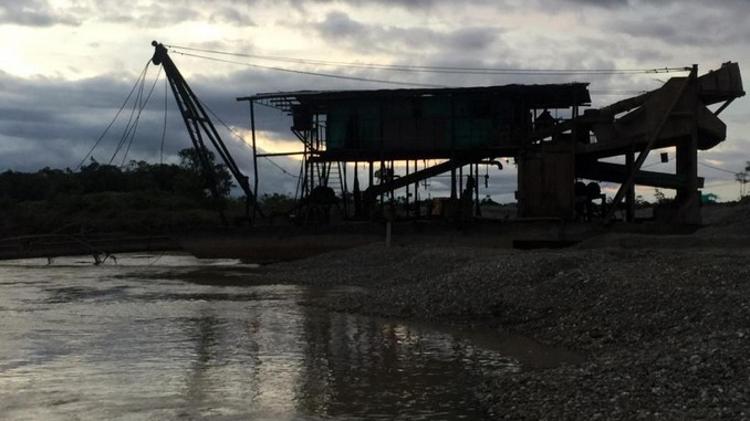 Destruyen maquinaria, avaluada en $6.700 millones, utilizada por el Clan del Golfo y el Eln para minería ilegal