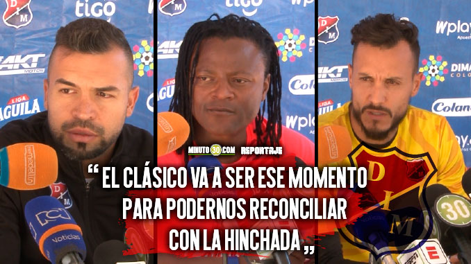 Maturana, Cadavid y González hablaron de la presencia de los hinchas en la sede