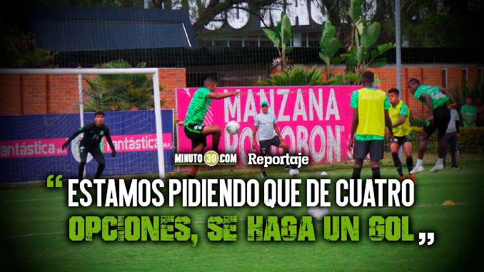 Nacional, empeñado en mejorar la eficacia, trabaja arduamente en ello