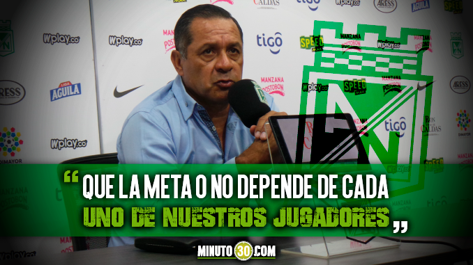 “Nacional es el equipo de Colombia con más armas para atacar”, Pompilio Páez