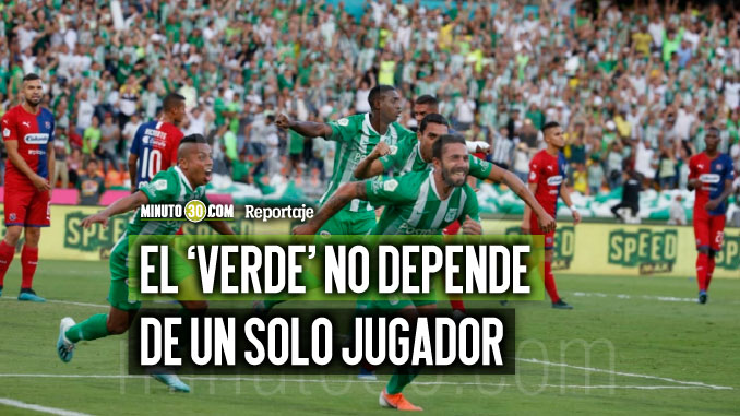 Poderío ofensivo de Atlético Nacional tiene varios protagonistas