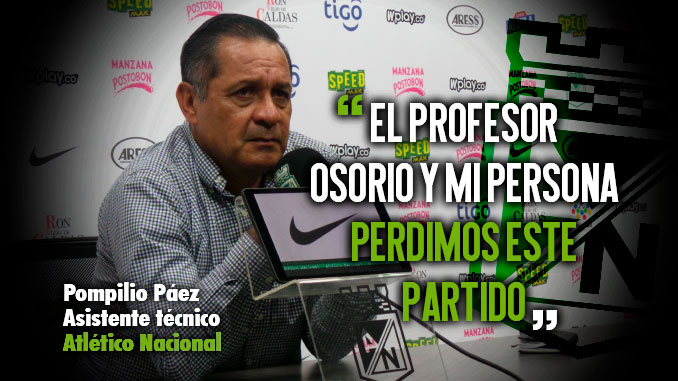 Pompilio Páez pidió disculpas por errores del cuerpo técnico en derrota ante Cúcuta