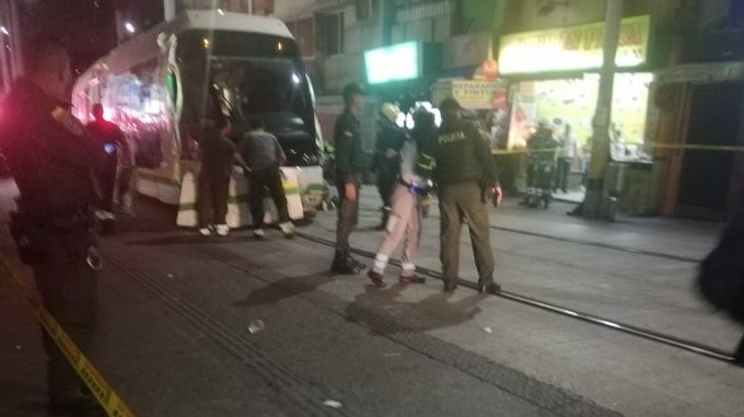 Fotos: peatón que perdió la vida en un accidente con el Tranvía no se intentó suicidar, sino que al parecer no vio venir el vagón