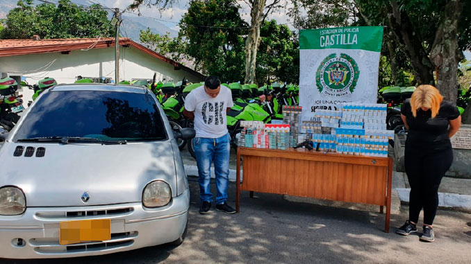 Se robaron 2.421 cajetillas de cigarrillos, pero la Policía los cogió cuando intentaban huir 1 capturados en castilla 23 09 2019