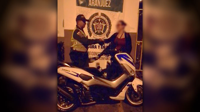 Se robaron una moto por la Minorista pero la terminaron abandonando en la calle gracias a la presión de las autoridades 1 moto recuperada en la minorista