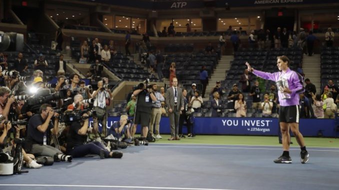 nadal en el us open