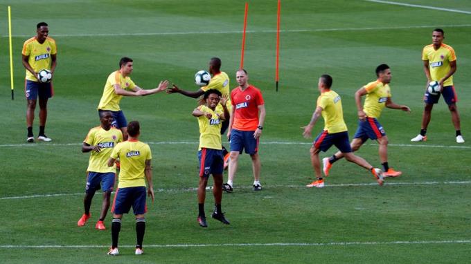 Partido entre Colombia y Chile, declarado como de alto riesgo 1 seleccion colombia entrenamiento