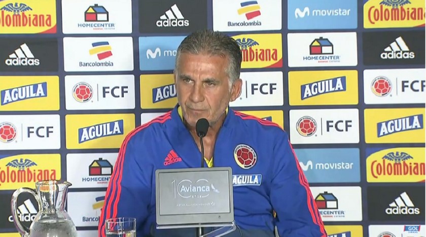 Queiroz hizo fuertes declaraciones sobre las ausencias de James y Falcao tras el empate ante Chile 1 12 10 19 carlos queiroz seleccion colombia