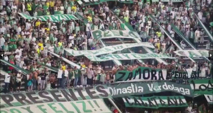Video: Cuatro hinchas de Nacional resultaron heridos al caer al vacío en la tribuna sur