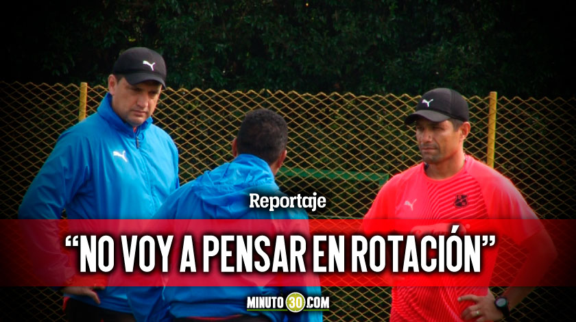 A Bobadilla no le inquietan las bajas que tendrá Medellín ante Alianza