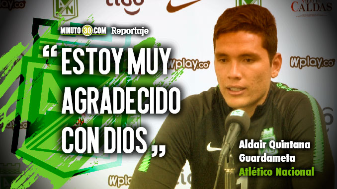 Aldair Quintana “muy contento” con un nuevo llamado a la Selección Colombia