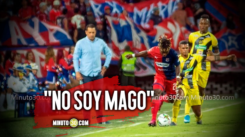 Aldo Bobadilla celebra que Medellín no dependa solo de Cano