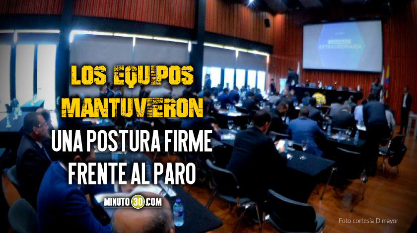 Asamblea de Dimayor determinó no asistir a reunión con futbolistas