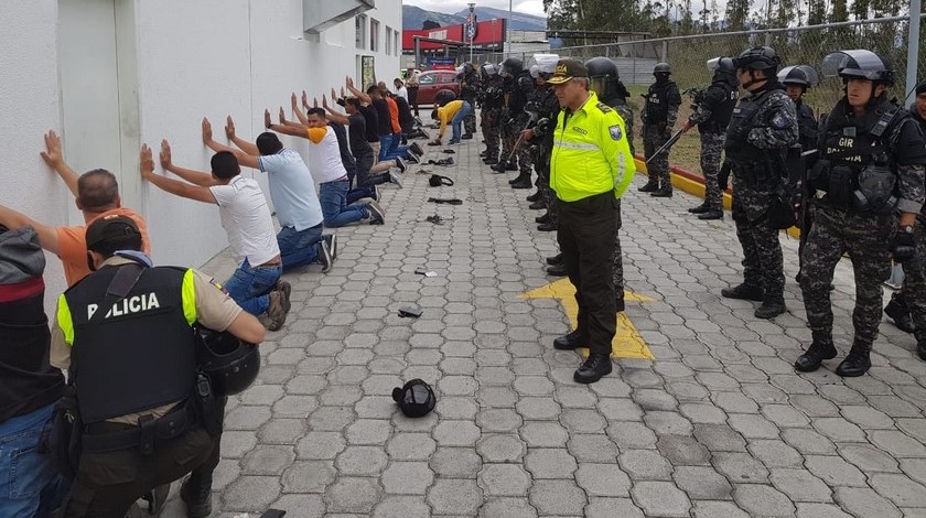 Gobierno ecuatoriano dice que capturó a venezolanos con información sobre el presidente Lenín Moreno