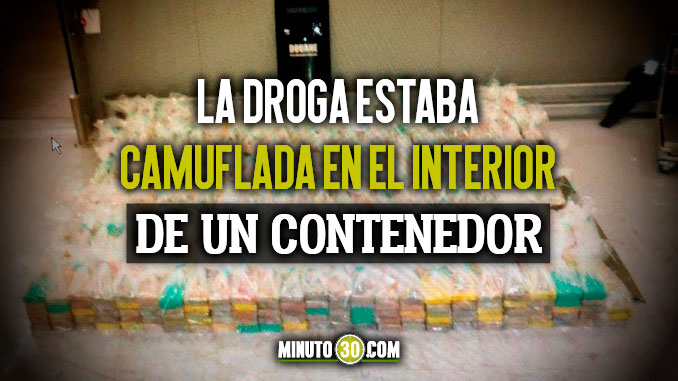 Autoridades colombianas y europeas incautaron una tonelada y media de cocaína en Rotterdam, Holanda