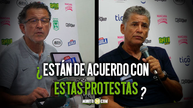 Cuerpo técnico de Nacional y Junior fueron indagados sobre las protestas de los jugadores en la Liga