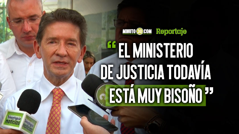 El Gobernador Luis Pérez responde a supuestas irregularidades en contrato de la cárcel de Yarumal
