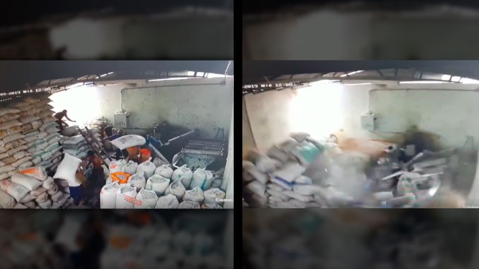 EN VIDEO: ¡Impresionante! El momento exacto en el que colapsa estructura en Lovaina