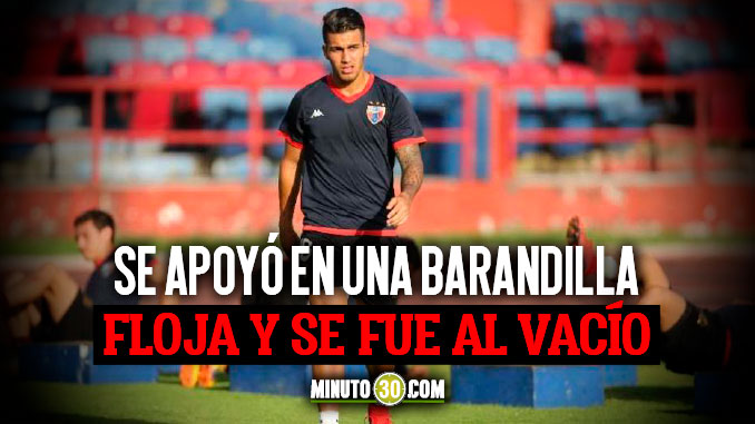 Futbolista argentino Ezequiel Esperón se mató al caer accidentalmente desde un sexto piso durante una fiesta