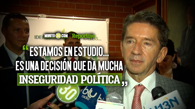 El Gobernador califica de “atropello a los ciudadanos” la decisión sobre los votos de Belén de Bajirá