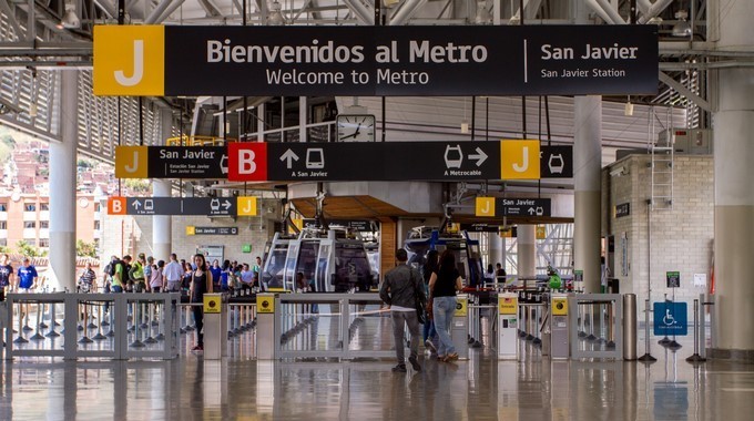 ¡Pilas! Temporalmente fuera de servicio Metrocable línea J (San Javier – La Aurora) por condiciones climáticas