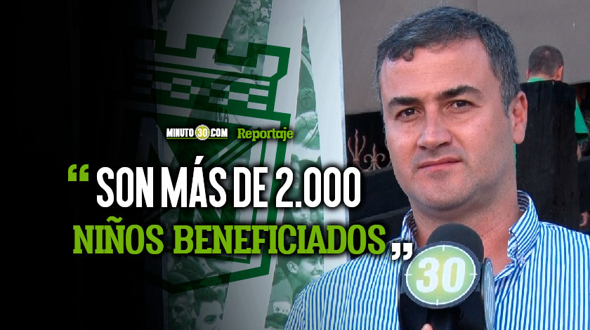 El ‘Verde’ le sigue apostando a la responsabilidad social, con la Copa Atlético Nacional