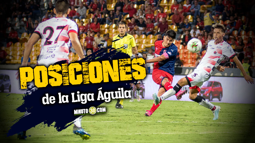 Con el verde a la cabeza y el rojo a tiro de los 8: así están las posiciones de la Liga Águila