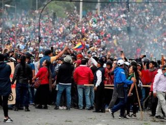 ¡No le tienen fe! Indígenas no quieren hablar con el presidente de Ecuador y la tensión continúa 1 Protestas en Ecuador noticias internacionales