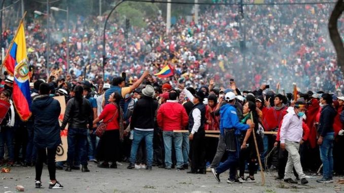 Protestas en Ecuador noticias internacionales
