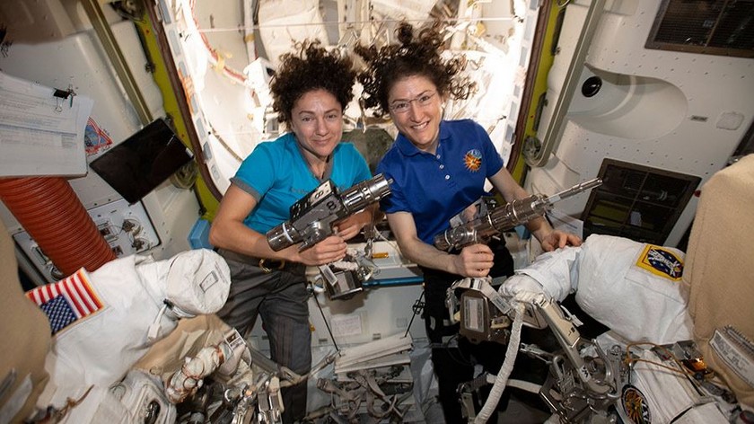 astronautas de nasa