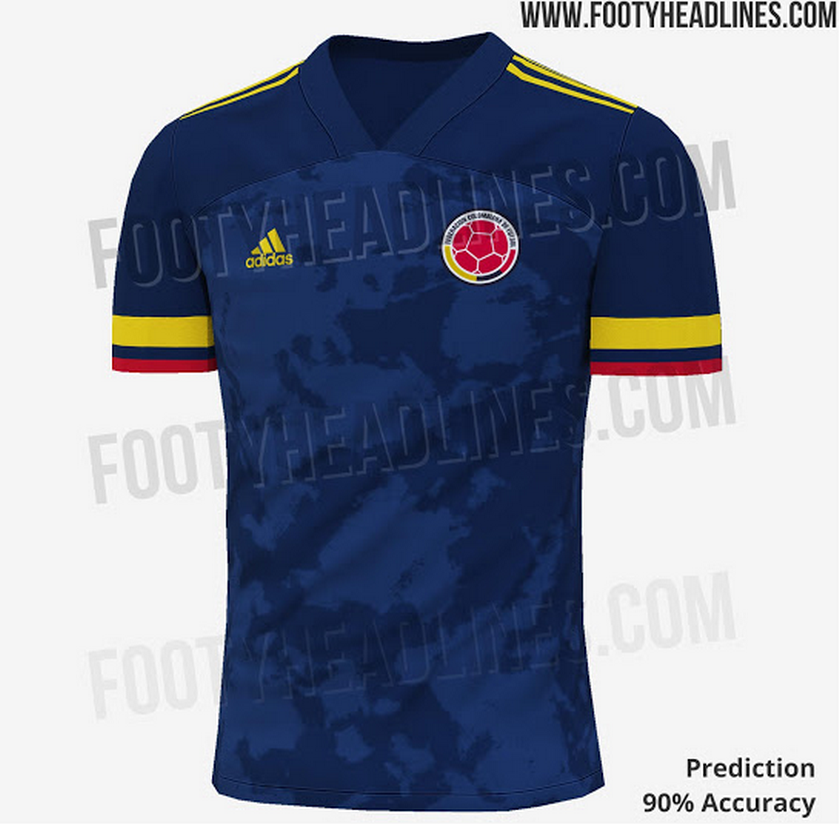 Fotos: ¿Le gustó? Esta sería la camiseta de la Selección Colombia en la Copa América 2020 2 camiseta seleccion colombia