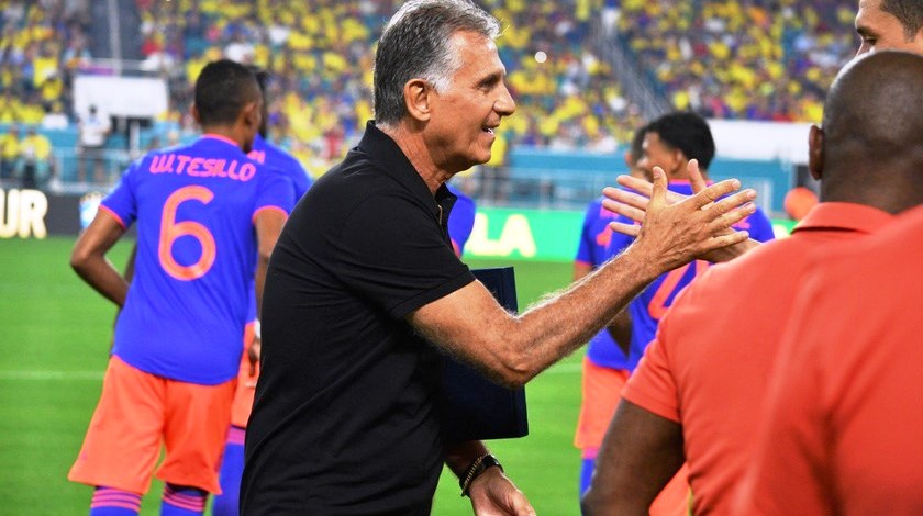 La tricolor que quiere Queiroz: “un equipo que no pueda sentir la ausencia de un jugador" 1 El director técnico de la selección de Colombia, el portugués Carlos Queiroz