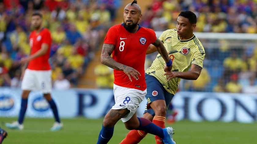 Conmebol hizo público audio del VAR del partido Chile-Colombia, en la polémica jugada del penal 1 chile vs colombia 2 Copiar
