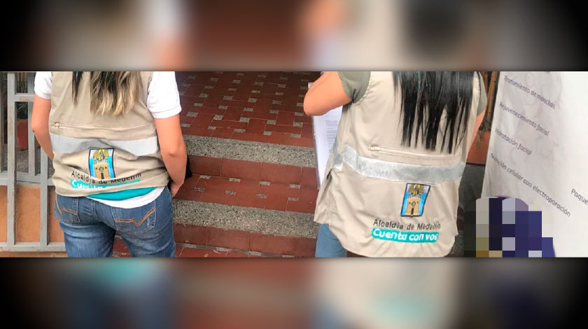 Funcionarios Alcaldía de Medellín