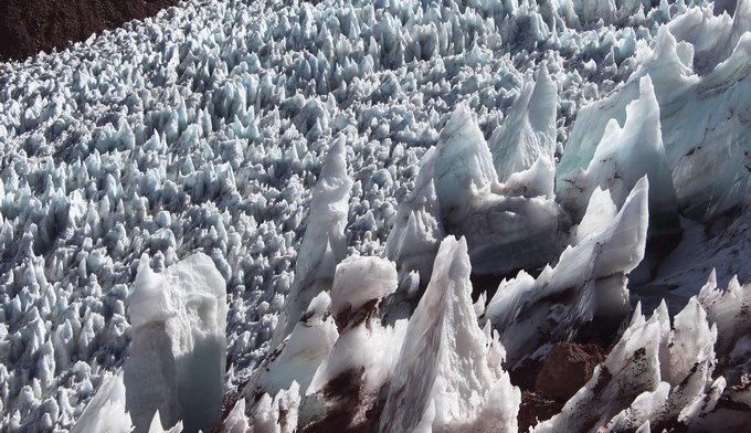 Los glaciares de los Andes acusan la crisis climática con severos derretimientos