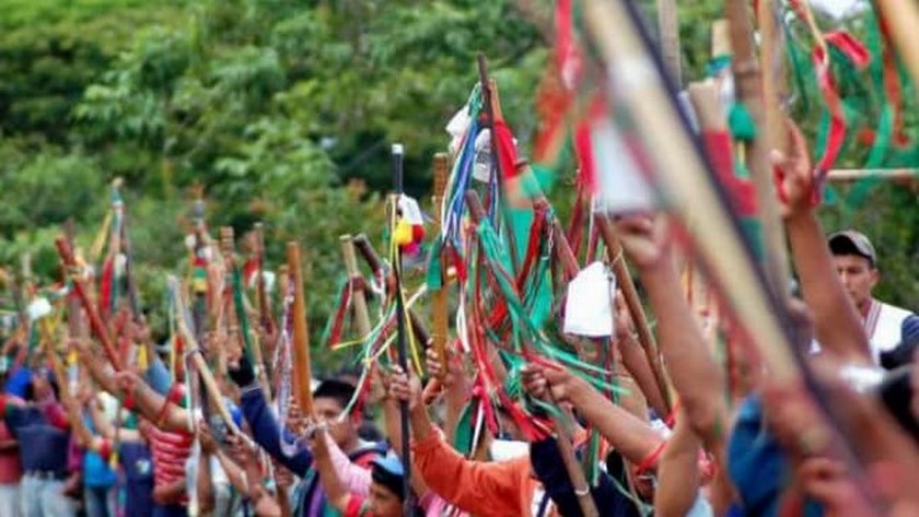 Indígenas planean movilizarse hacia Bogotá rechazando la masacre de cinco integrantes de su comunidad