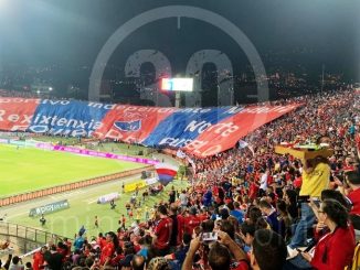 Al rojo sus hinchas le harán una eucaristía previo a la final de Copa Águila 1 hinchas medellin DIM independiente medellin 1 Copiar 1