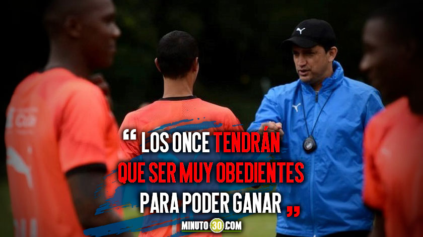 Aldo Bobadilla analizó al Tolima y es consciente de los riesgos que puede correr por buscar la victoria