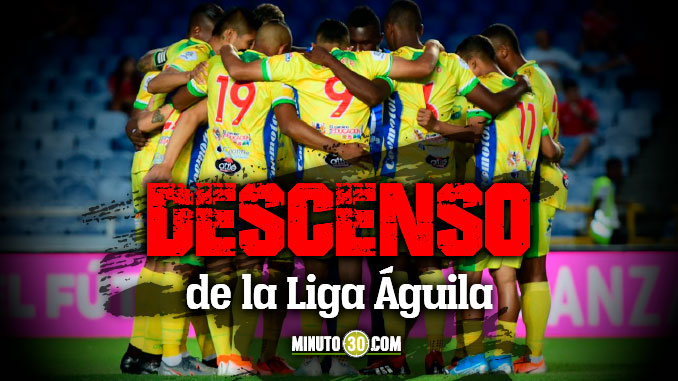 Huila y Unión igualan en puntos en descenso, muy cerca de Envigado y Rionegro
