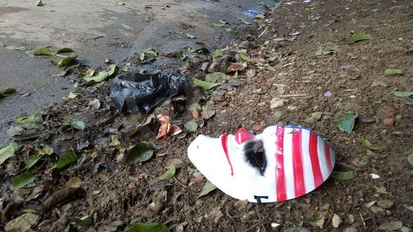 EN FOTOS: Con una bolsa en la cabeza y los pantalones abajo amaneció un muerto en Bello 8 uerto sector las vegas bello 2