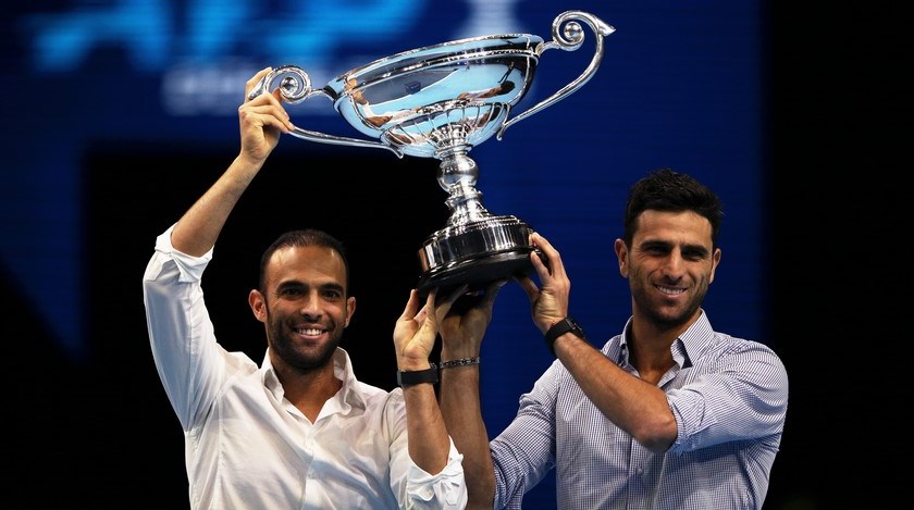 Cabal y Farah fueron homenajeados en Londres y recibieron el trofeo por ser la mejor dupla del 2019