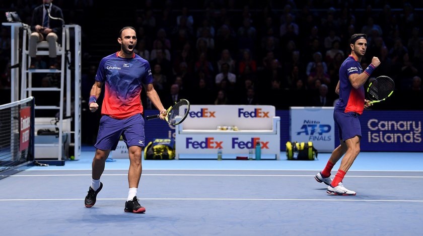 ¡Se están dando los resultados!: Cabal y Farah ganaron su tercer partido en el Masters de Londres 1 15 11 19 cabal farah masters atp londres