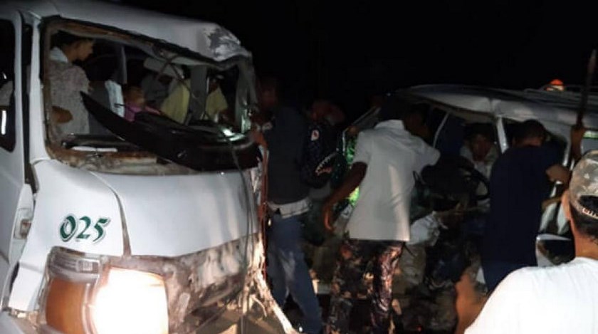 Fotos: Accidentada jornada en la vía entre Mutatá y Chigorodó dejó 33 lesionados y dos muertos