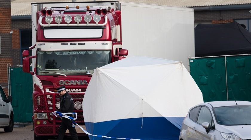 Los 39 muertos encontrados en un camión en Inglaterra eran todos vietnamitas