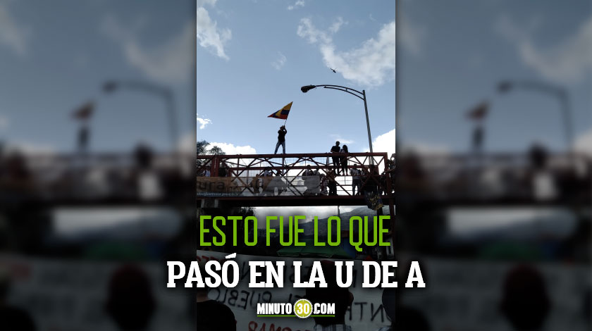 VIDEO: ¡No coma cuento! En la U de A no mataron a nadie, ni saquearon la biblioteca, acá le contamos lo que pasó