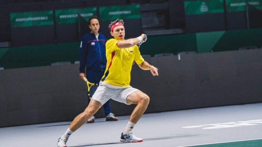 ¡Nueva caída! Colombia perdió dos puntos en la jornada de este martes de la Copa Davis contra Australia 1 Alejandro Gonzalez tenista colombiano