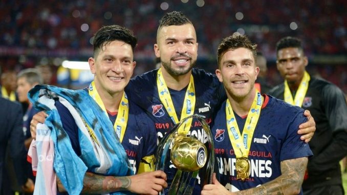 Andres cadavid, german cano y adrian arregui