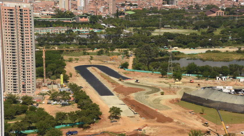 La pista del Central Park avanza a ‘pasos agigantados’ y estará lista antes de tiempo